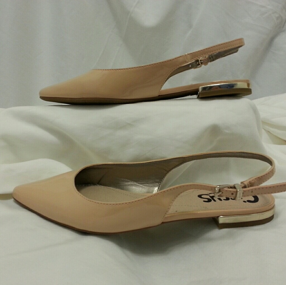 Circus by Sam Edelman nude sling back flats sz. 7